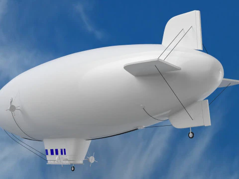 Blimp 3D Model