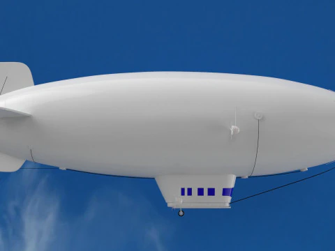 Blimp 3D Model