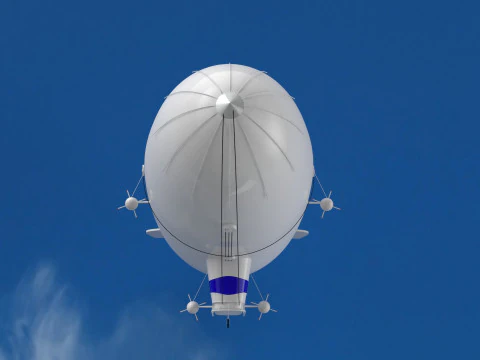 Blimp 3D Model