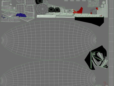 Blimp 3D Model