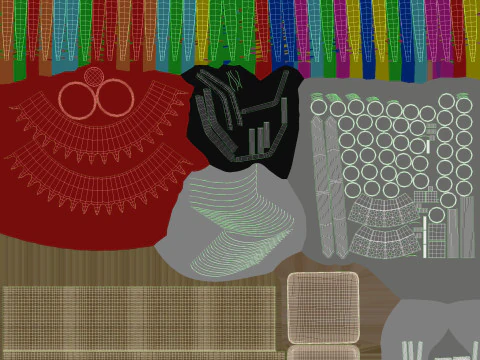 Hot Air Balloon 3D Model