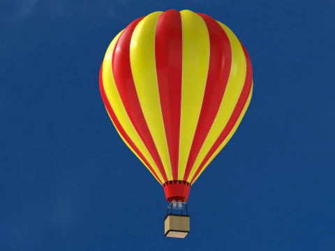 Hot Air Balloon 03 3D Model