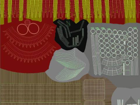 Hot Air Balloon 03 3D Model