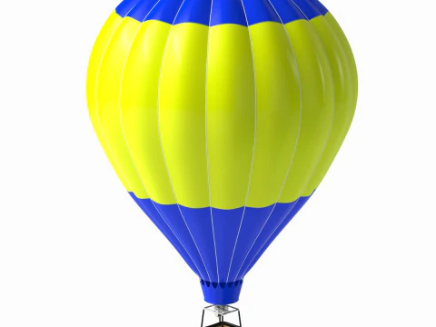 Hot Air Balloon 05 3D Model