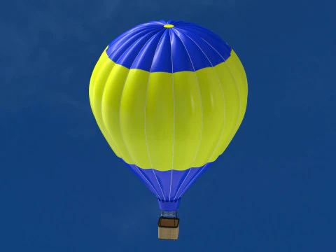 Hot Air Balloon 05 3D Model