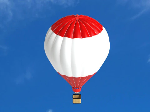 Hot Air Balloon Collection 3D Model