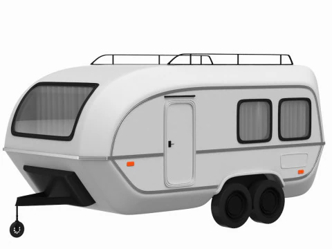 Caravan 01 3D Model