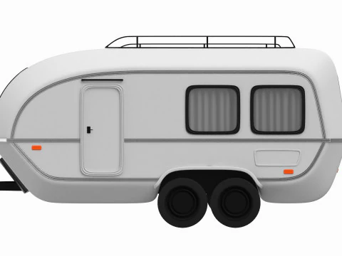 Caravan 01 3D Model