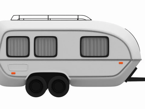Caravan 01 3D Model