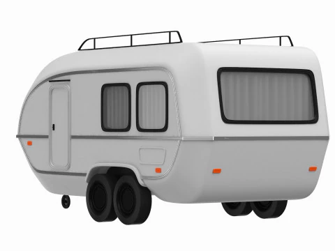 Caravan 01 3D Model