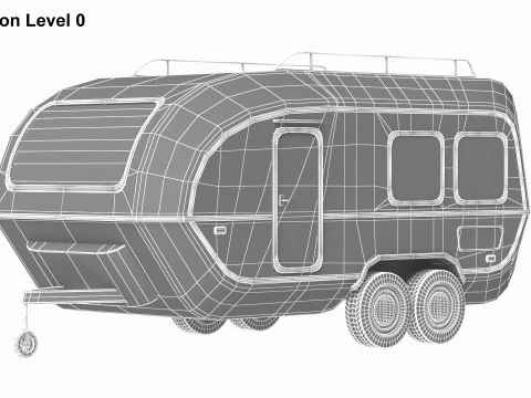 Caravan 01 3D Model