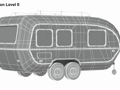 Caravan 01 3D Model