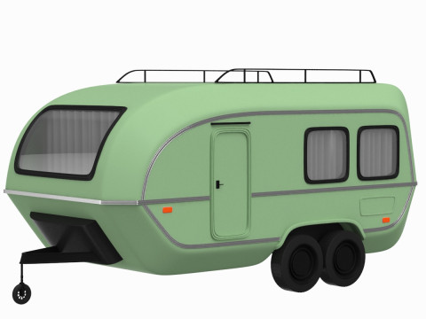 大篷车02 3D 模型