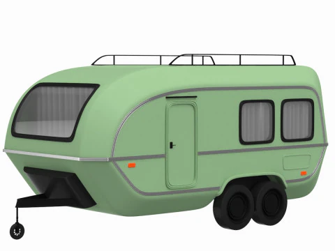 キャラバン02 3Dモデル