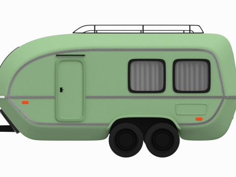 Caravan 02 3D Model