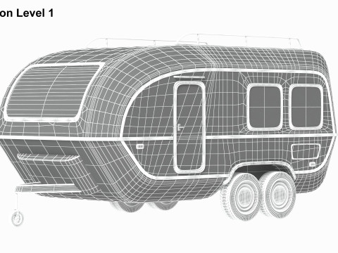 Caravan 02 3D Model