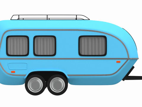 Caravan 04 3D Model