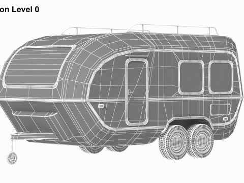 Caravan 04 3D Model