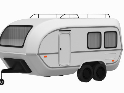 Koleksi Karavan Model 3D