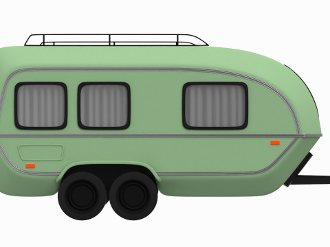 Koleksi Karavan Model 3D