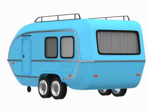 Koleksi Karavan Model 3D