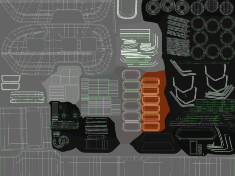 Koleksi Karavan Model 3D