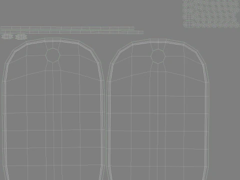 Erkennungsmarke 01 3D Modell