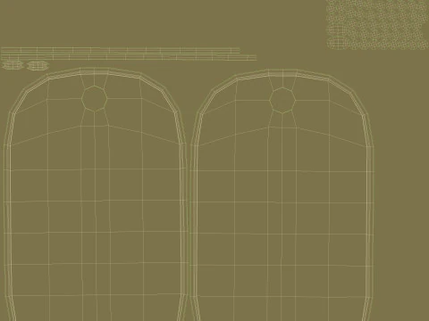 Erkennungsmarke 01 3D Modell