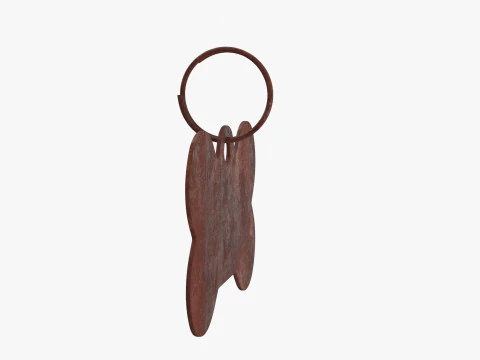 Dog Collar Tag 03 3D Model