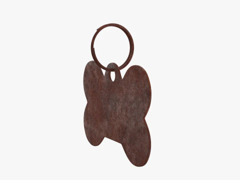 Dog Collar Tag 03 3D Model