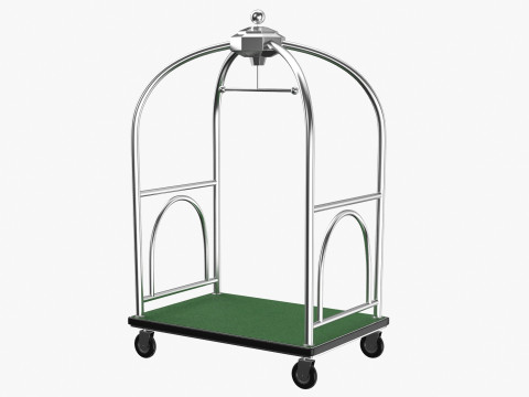 Carro del hotel 02 Modelo 3D