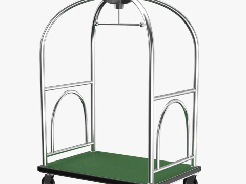 Hotel Cart 02 3D Model