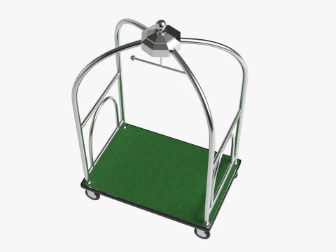 Hotel Cart 02 3D Model