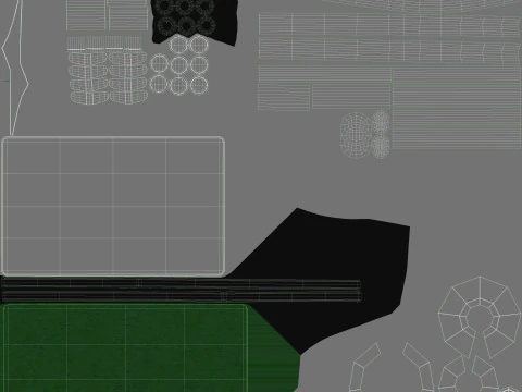 Hotel Cart 02 3D Model