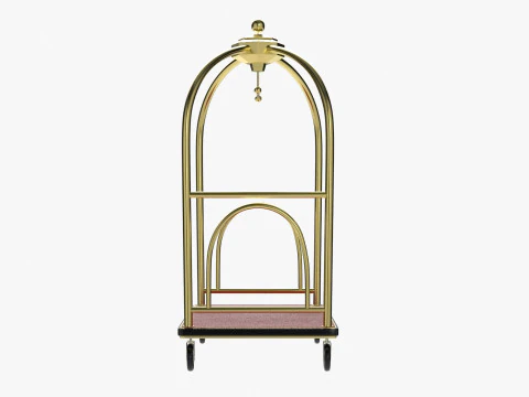 Hotel Cart 02 3D Model
