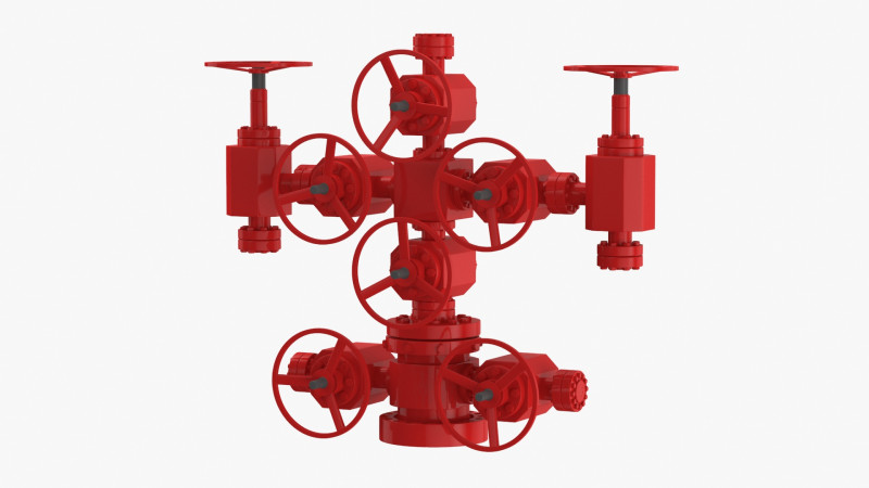 Petrol Kuyusu 3D Model .c4d .max .obj .3ds .fbx .stl .blend