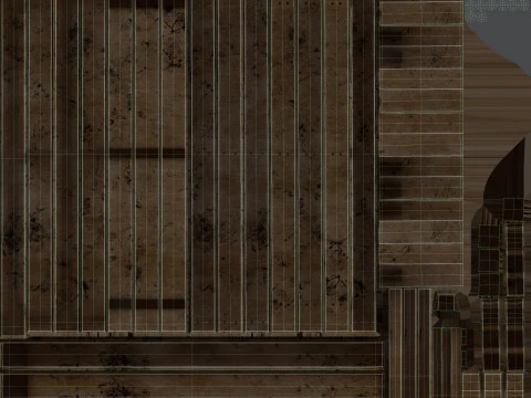 Park Bench 02 3D Model