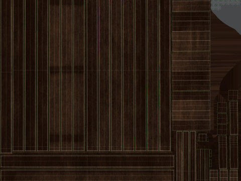 पार्क बेंच 03 3D मॉडल