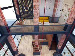 Perfume shop 3D Model