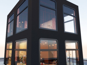 Perfume shop 3D Model
