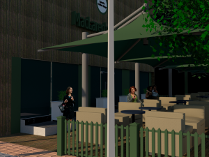 Cafe Tasarm Modello 3D