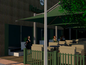 Cafe Tasarm 3D Model