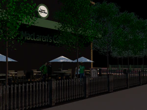 Cafe Tasarm 3D Model