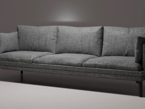 Sof&aacute; Modelo 3D