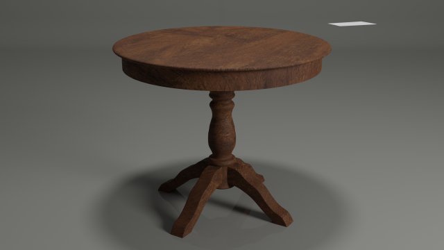Kitchen table 3D Model .c4d .max .obj .3ds .fbx .stl .blend 