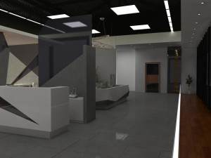 Sales office Modèle 3D