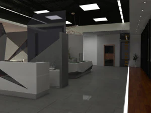 Sales office 3D Model
