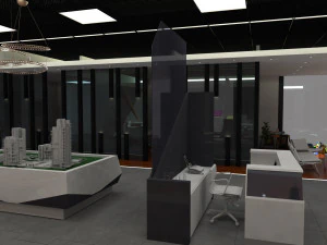 Sales office 3D Model