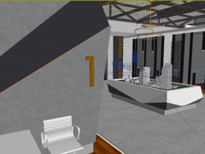 Sales office Modèle 3D