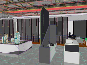 Sales office 3D Model